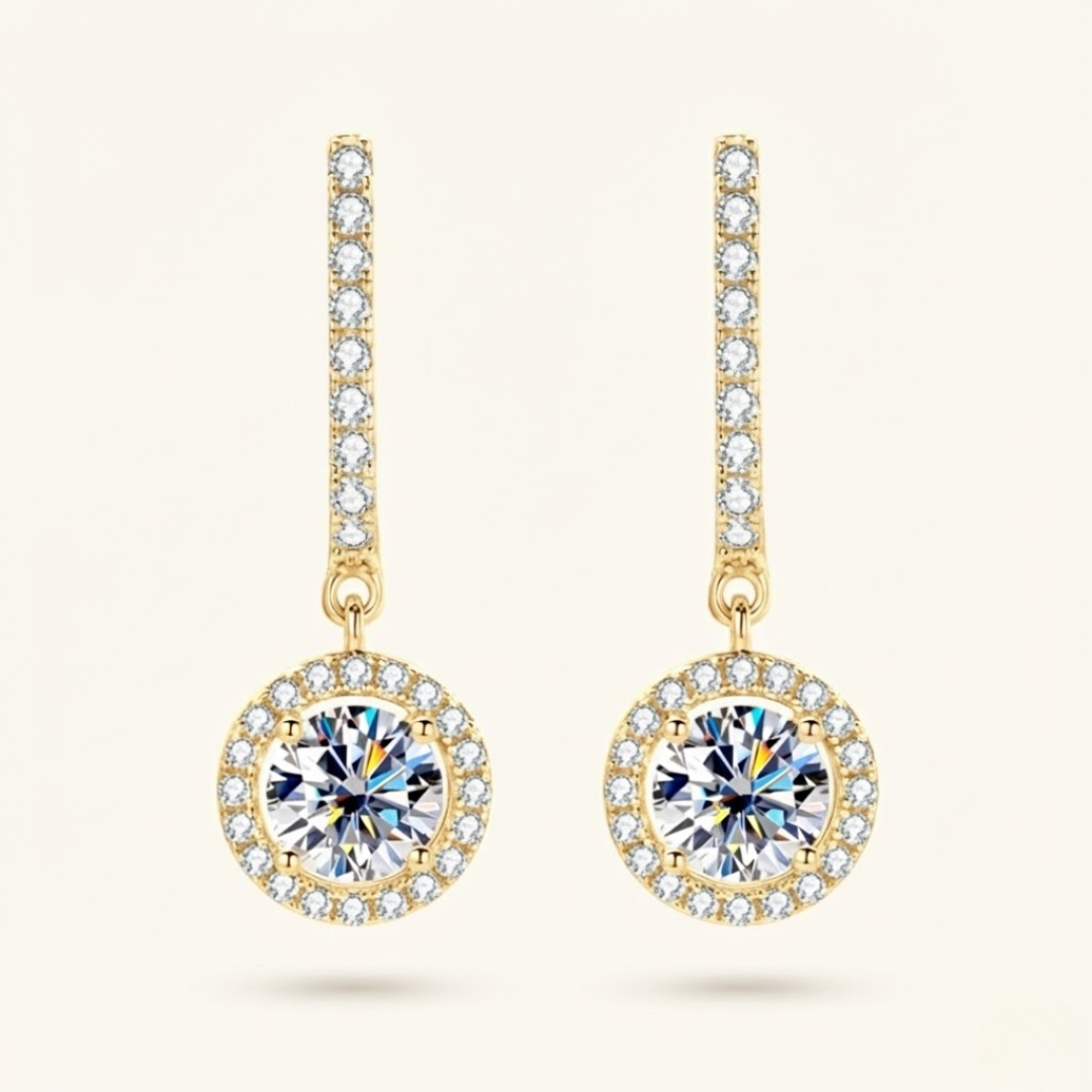 Areej Moissanite Earrings