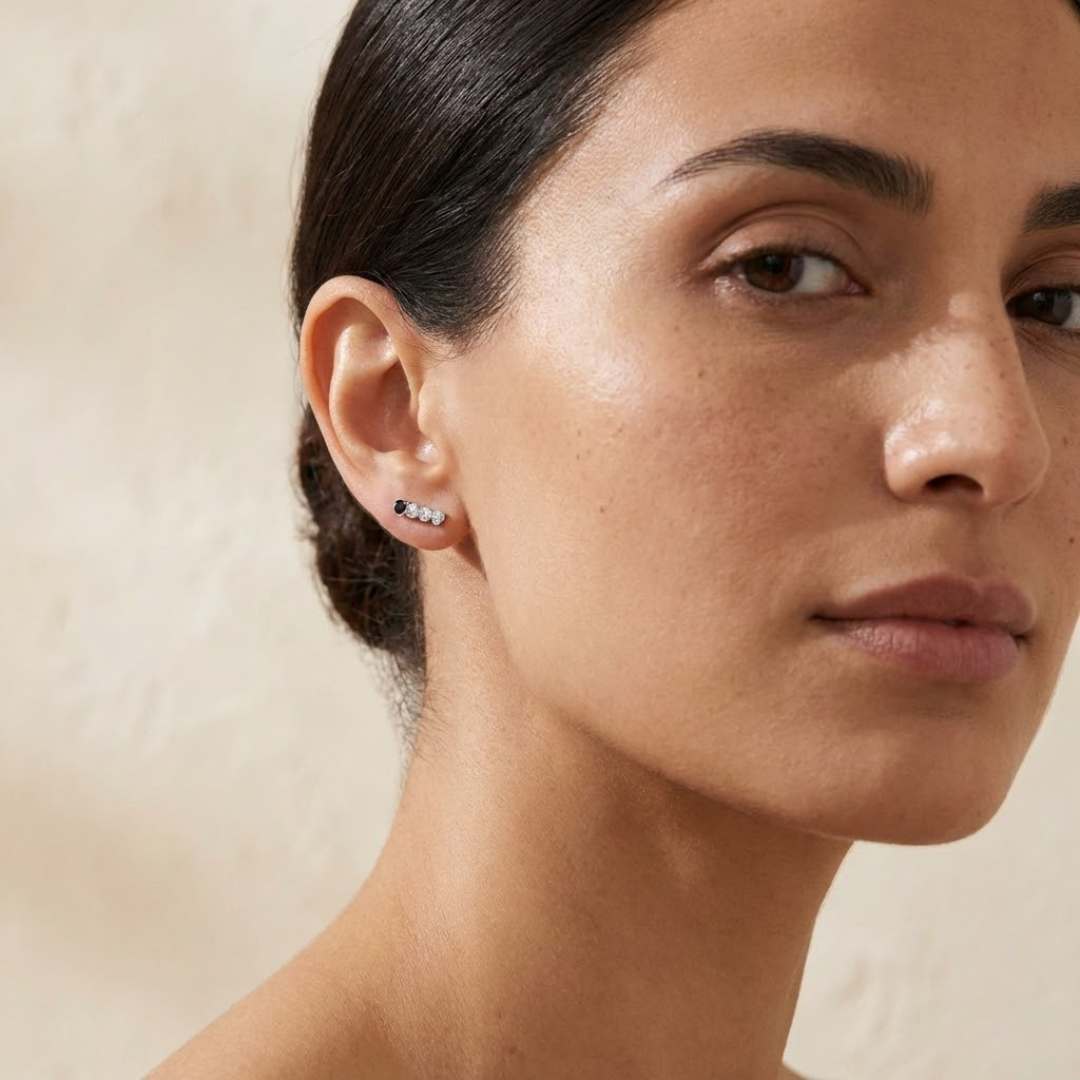 Rania Moissanite Earrings