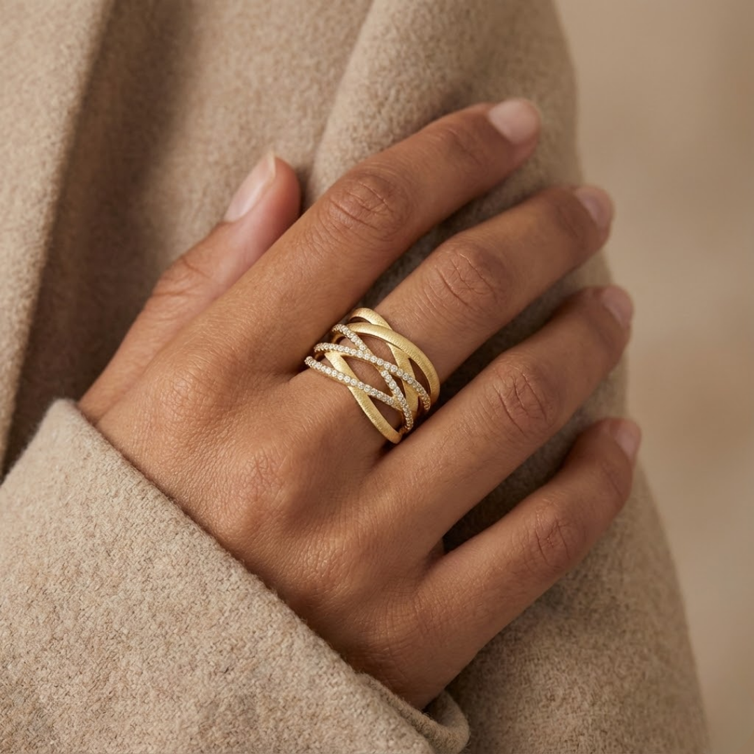 Tala Moissanite Ring