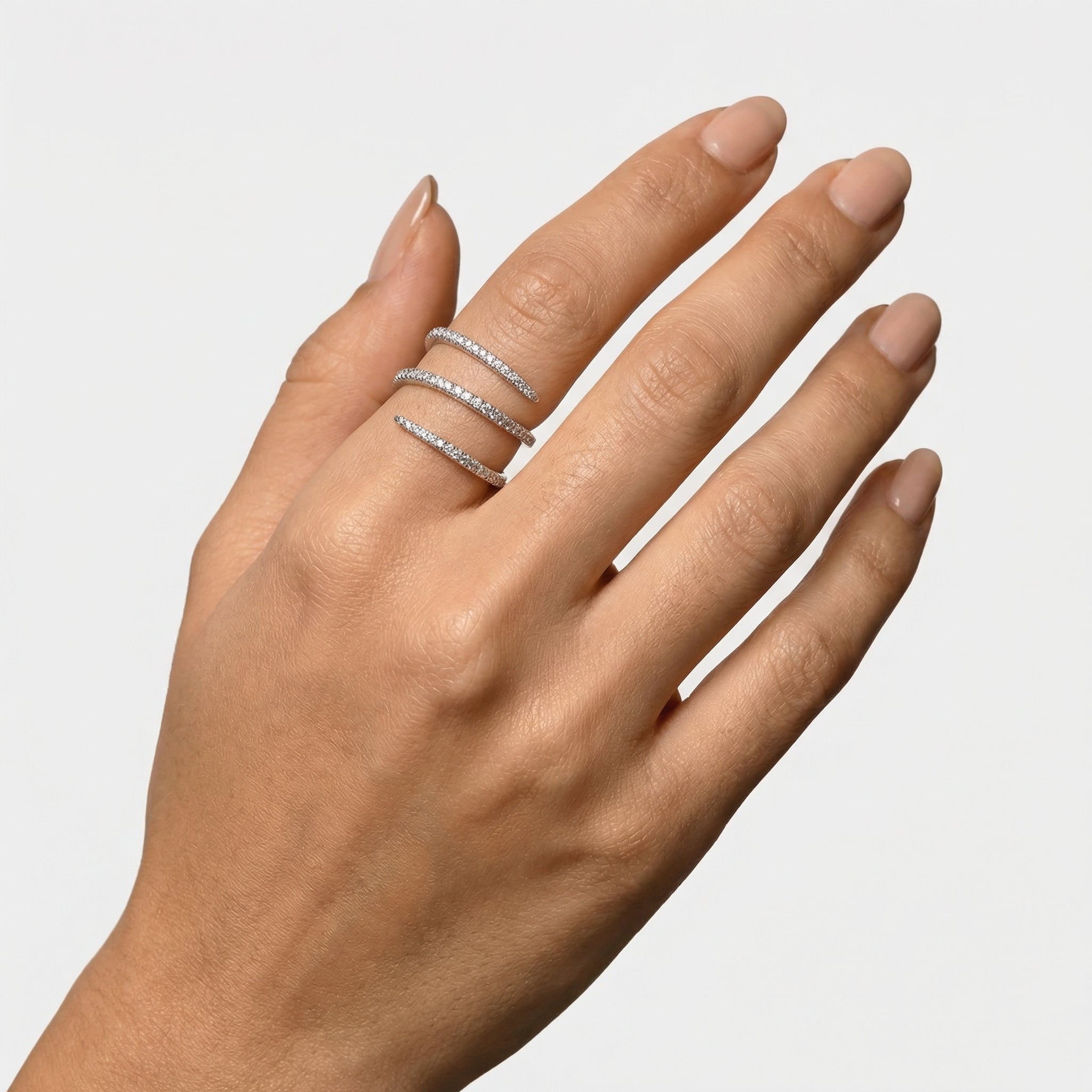 Fatin Moissanite Ring