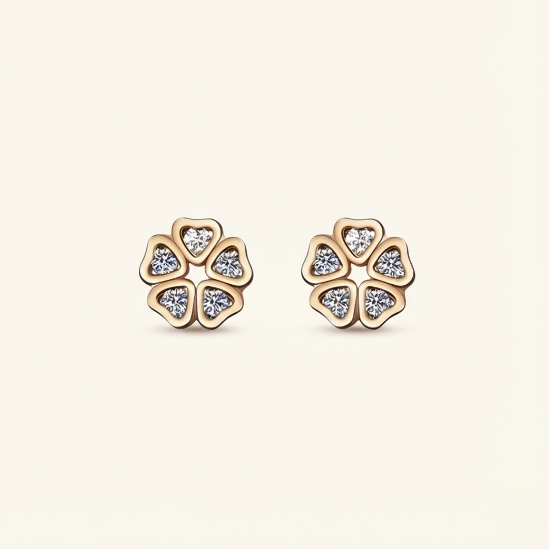 Malak Moissanite Earrings