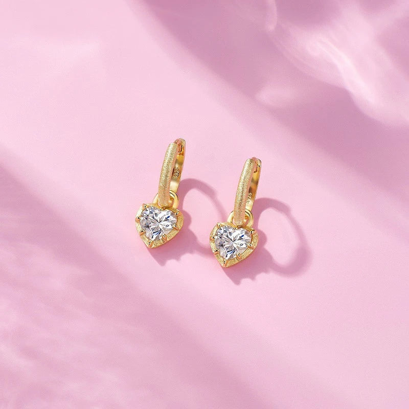 Mariam Moissanite Earrings
