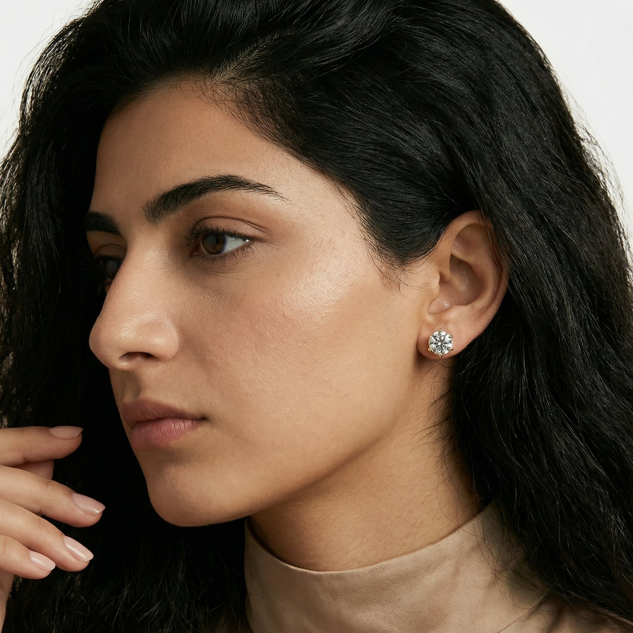 Nahla Moissanite Earrings