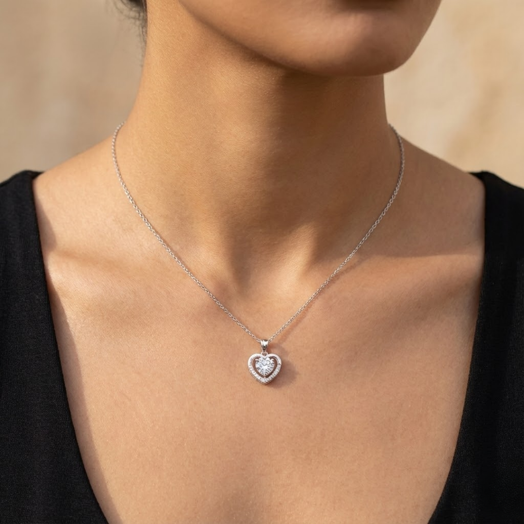 Zeina Moissanite Necklace