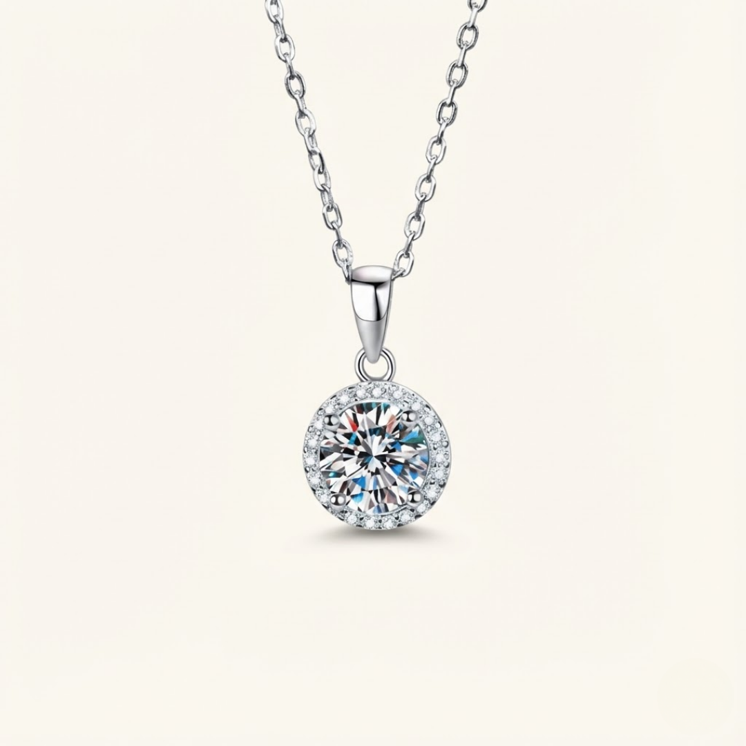 Marwa Moissanite Pendant