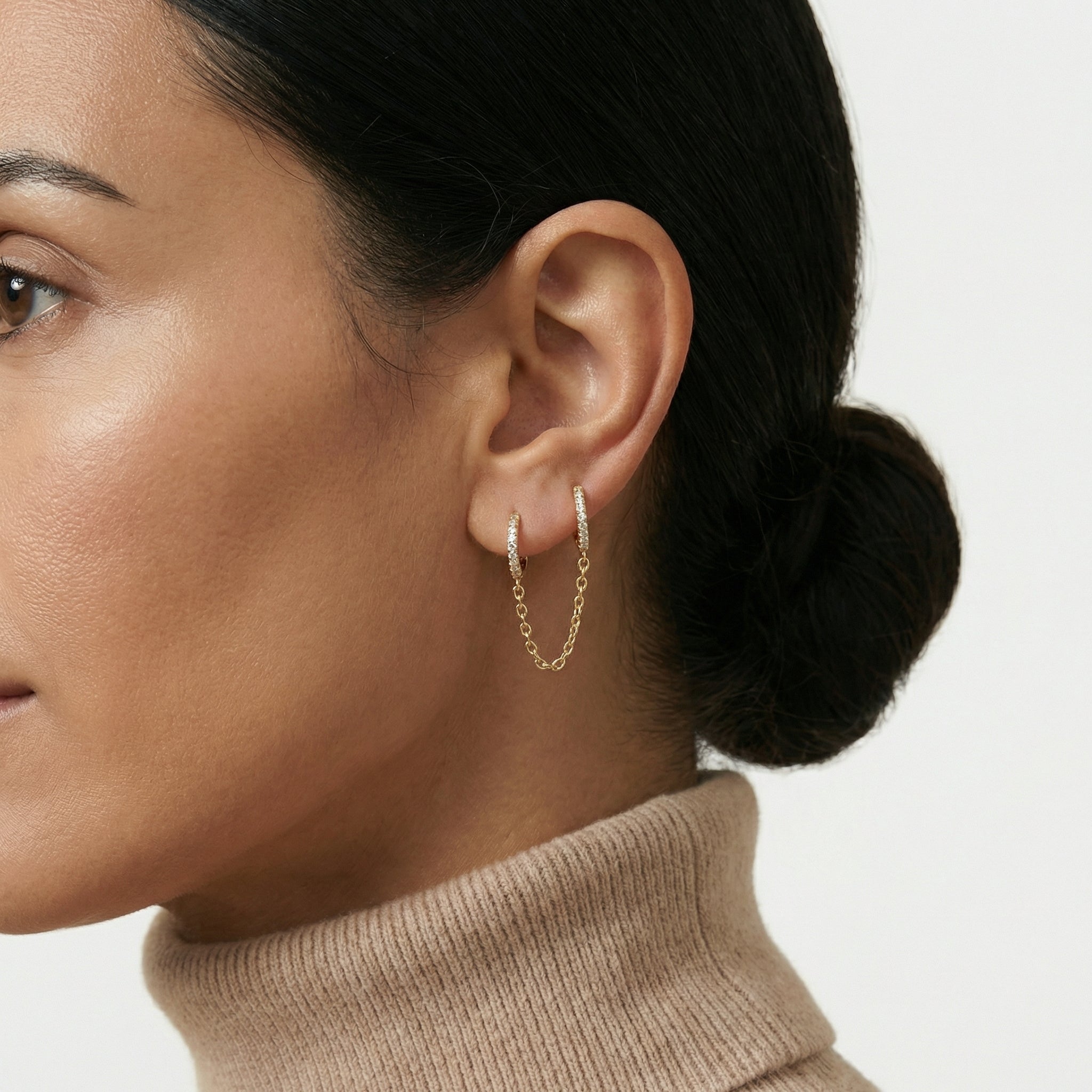 Farida Moissanite Earrings