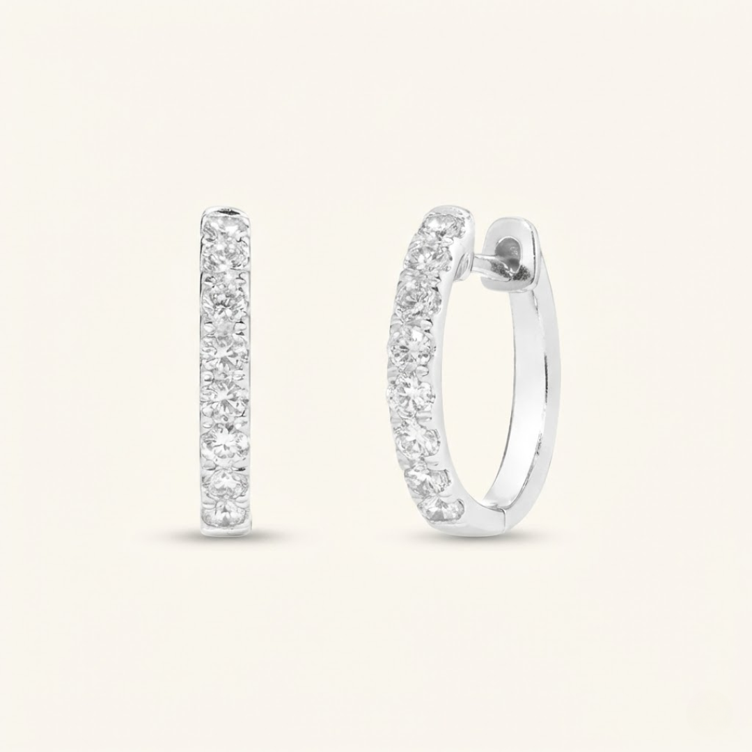 Lubna Moissanite Earrings