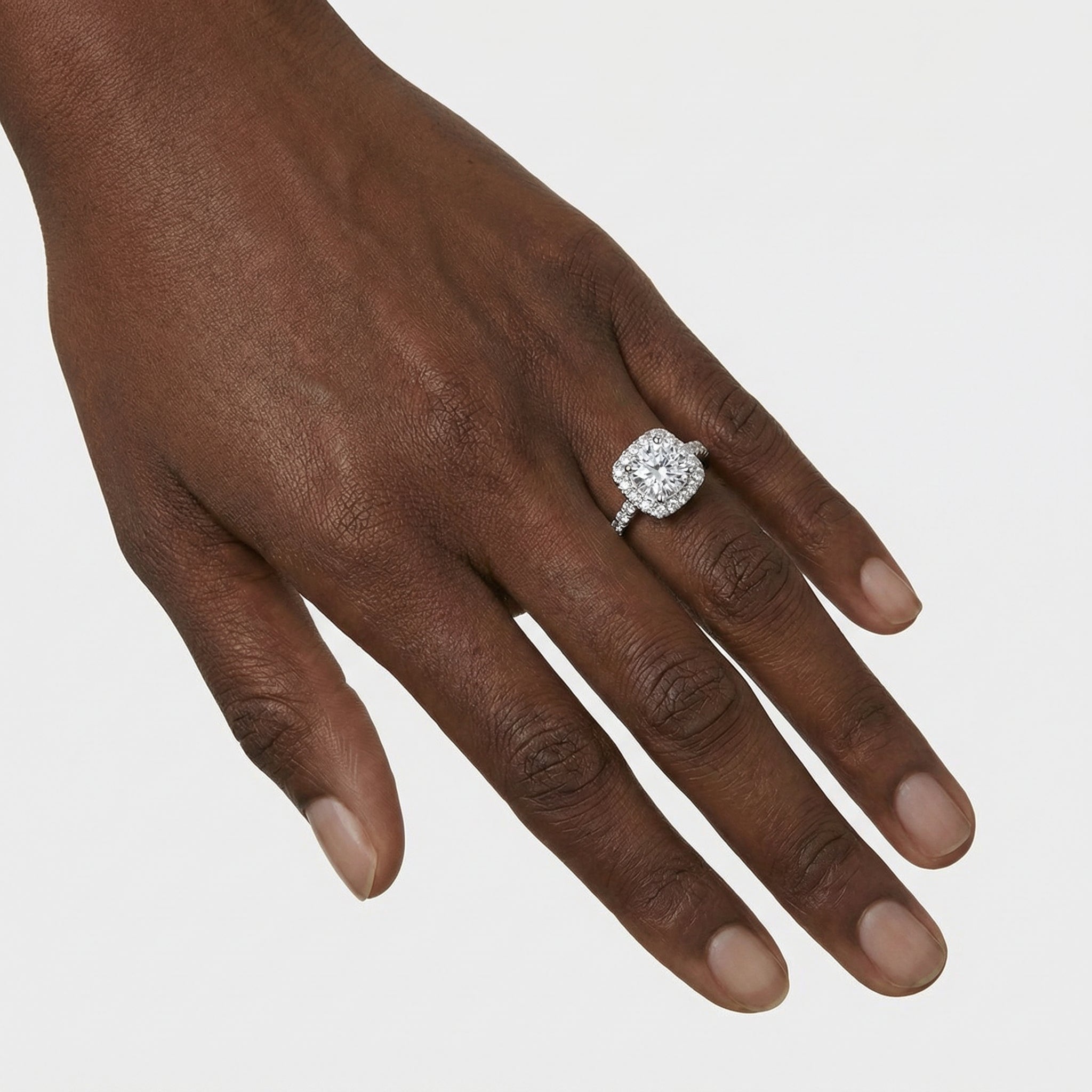 Naeema Moissanite Ring