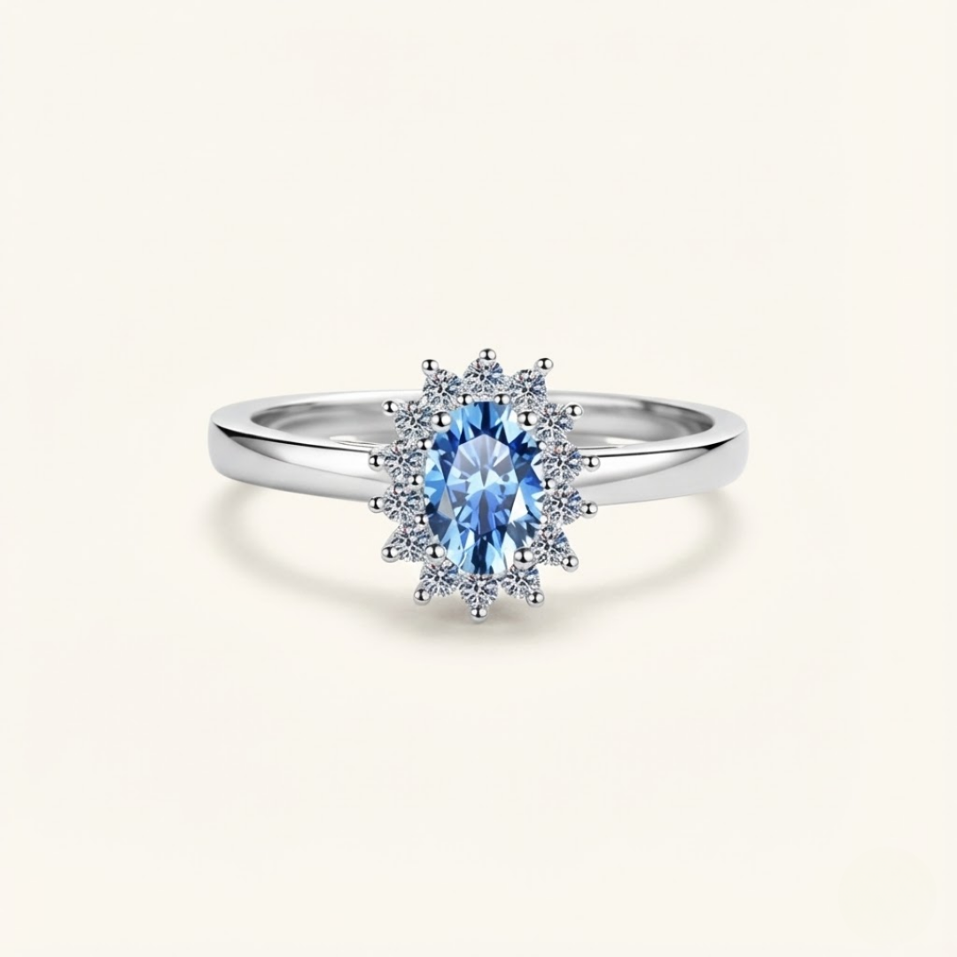 Rasha Moissanite Ring