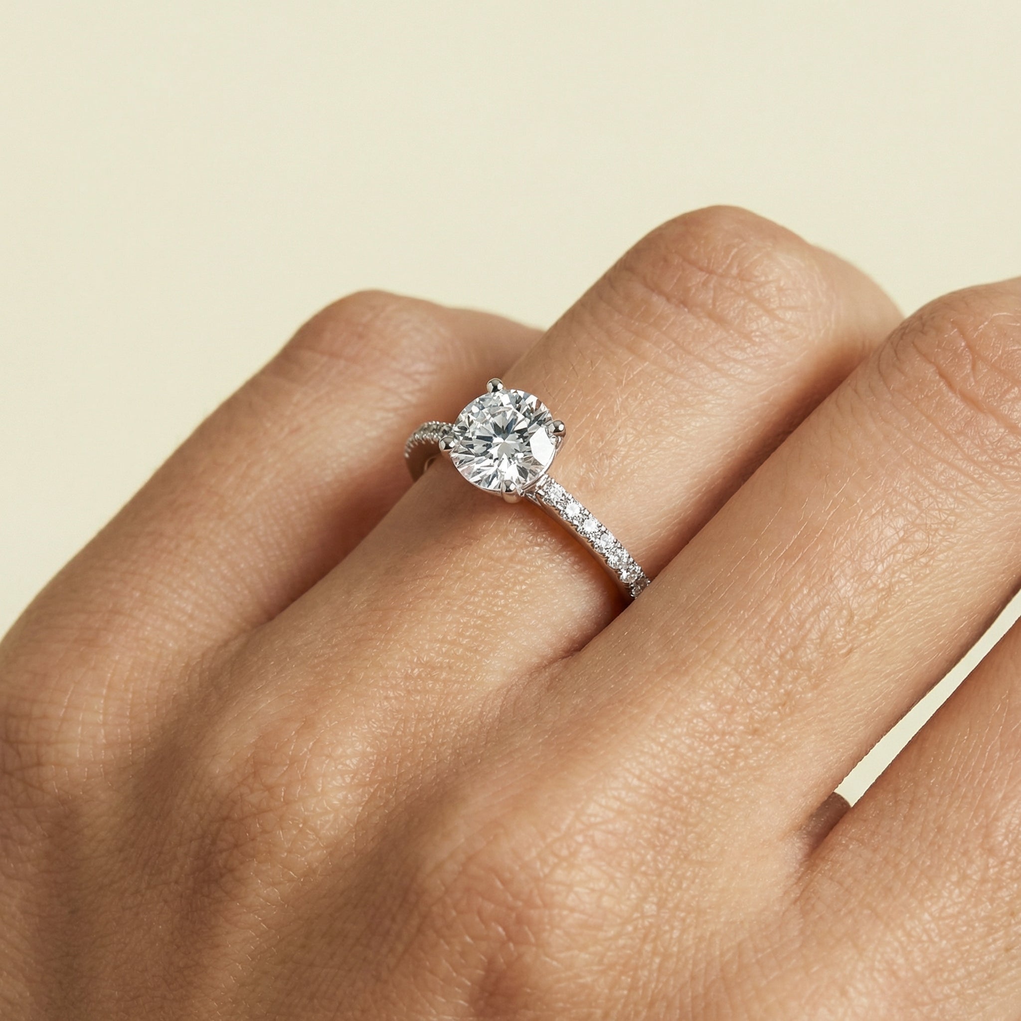 Raneem Moissanite Ring