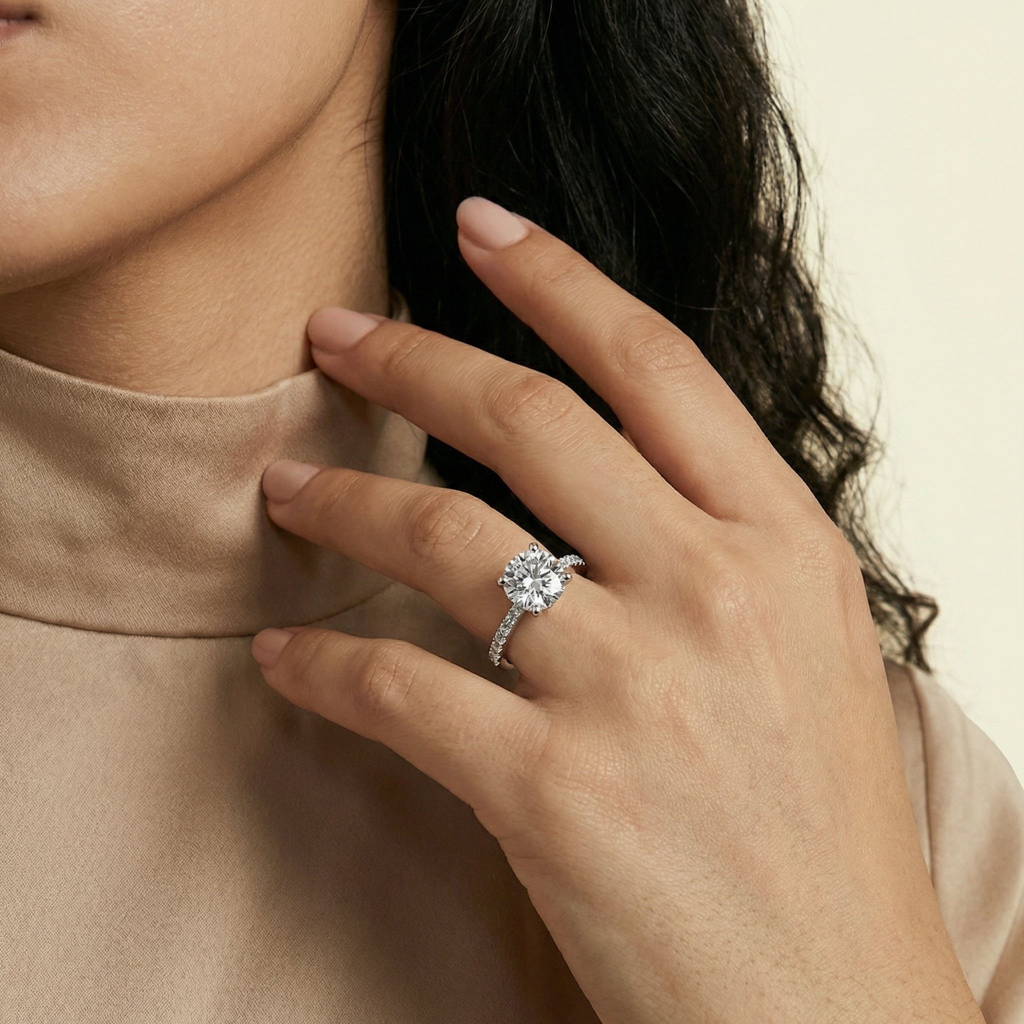 Raneem Moissanite Ring