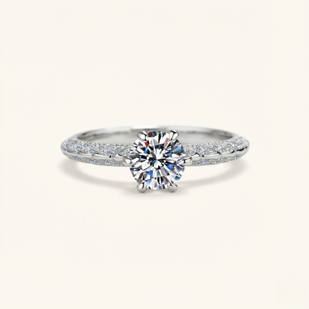 Sumaya Moissanite Ring