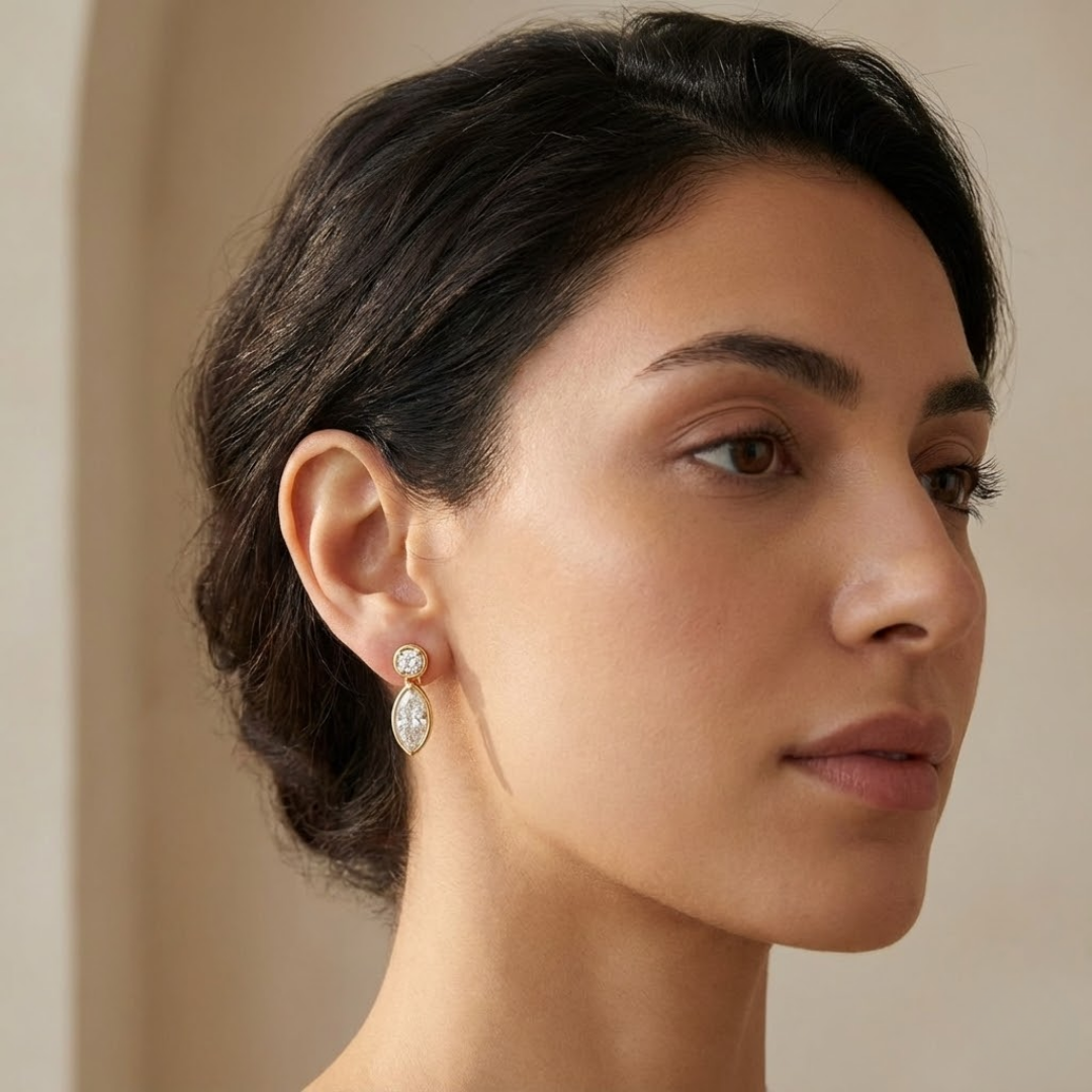 Amani Moissanite Earrings