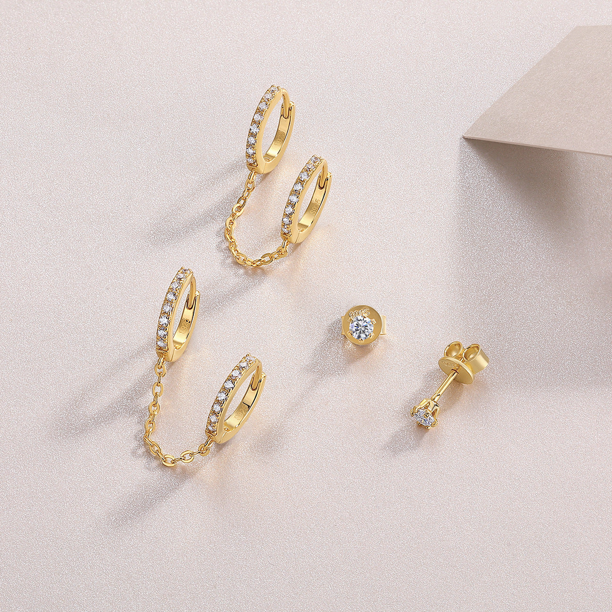 Farida Moissanite Earrings