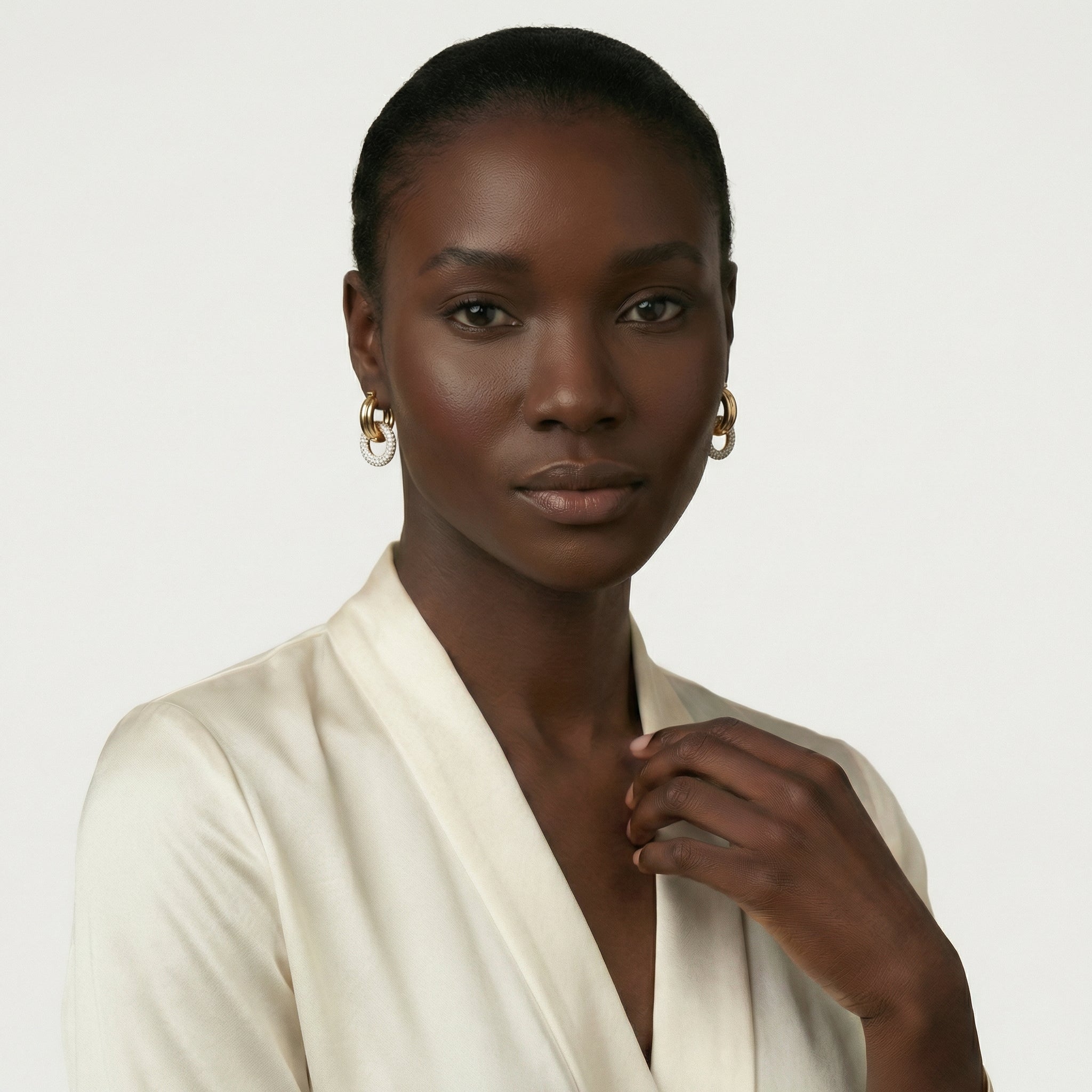 Leila Moissanite Earrings