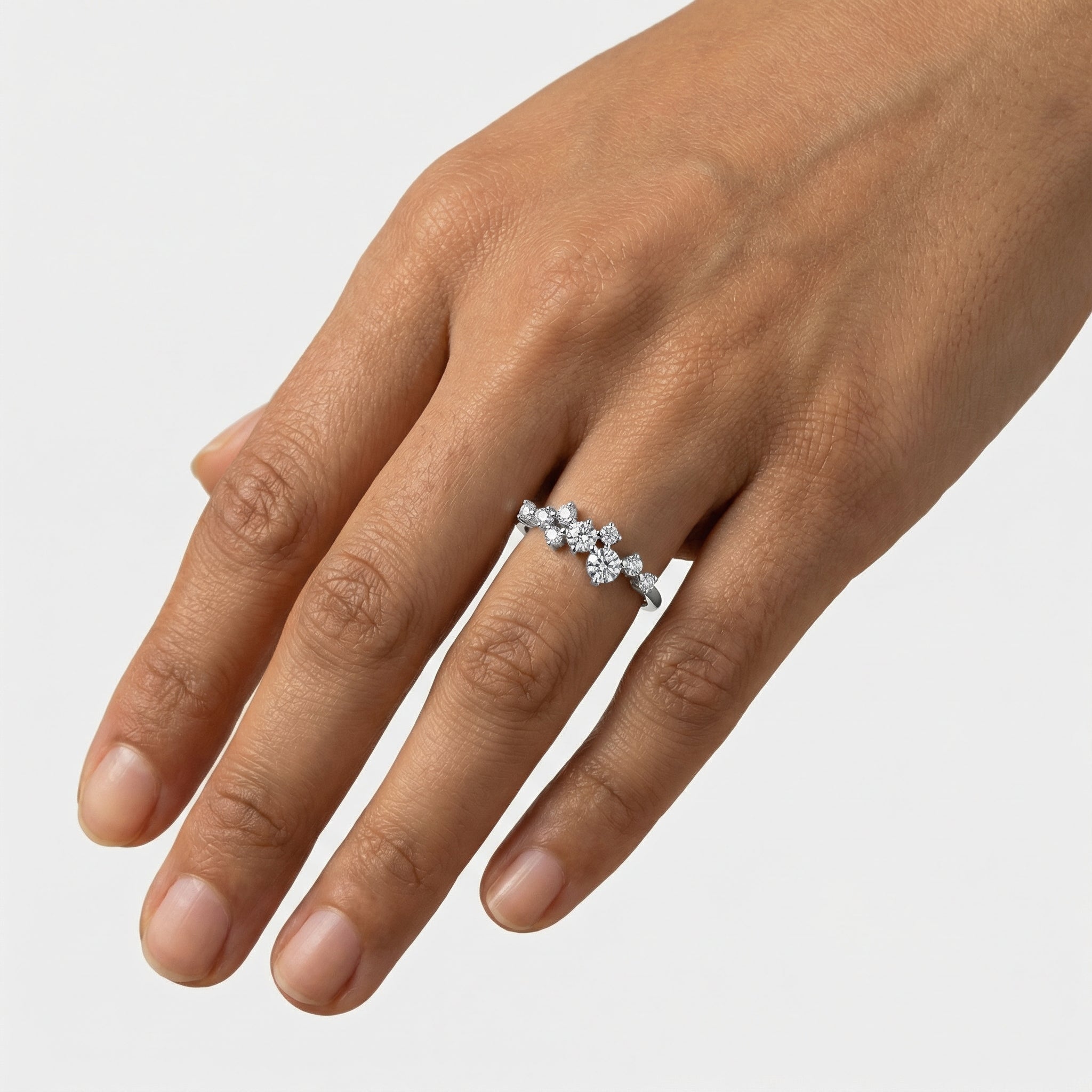 Ameera Moissanite Ring