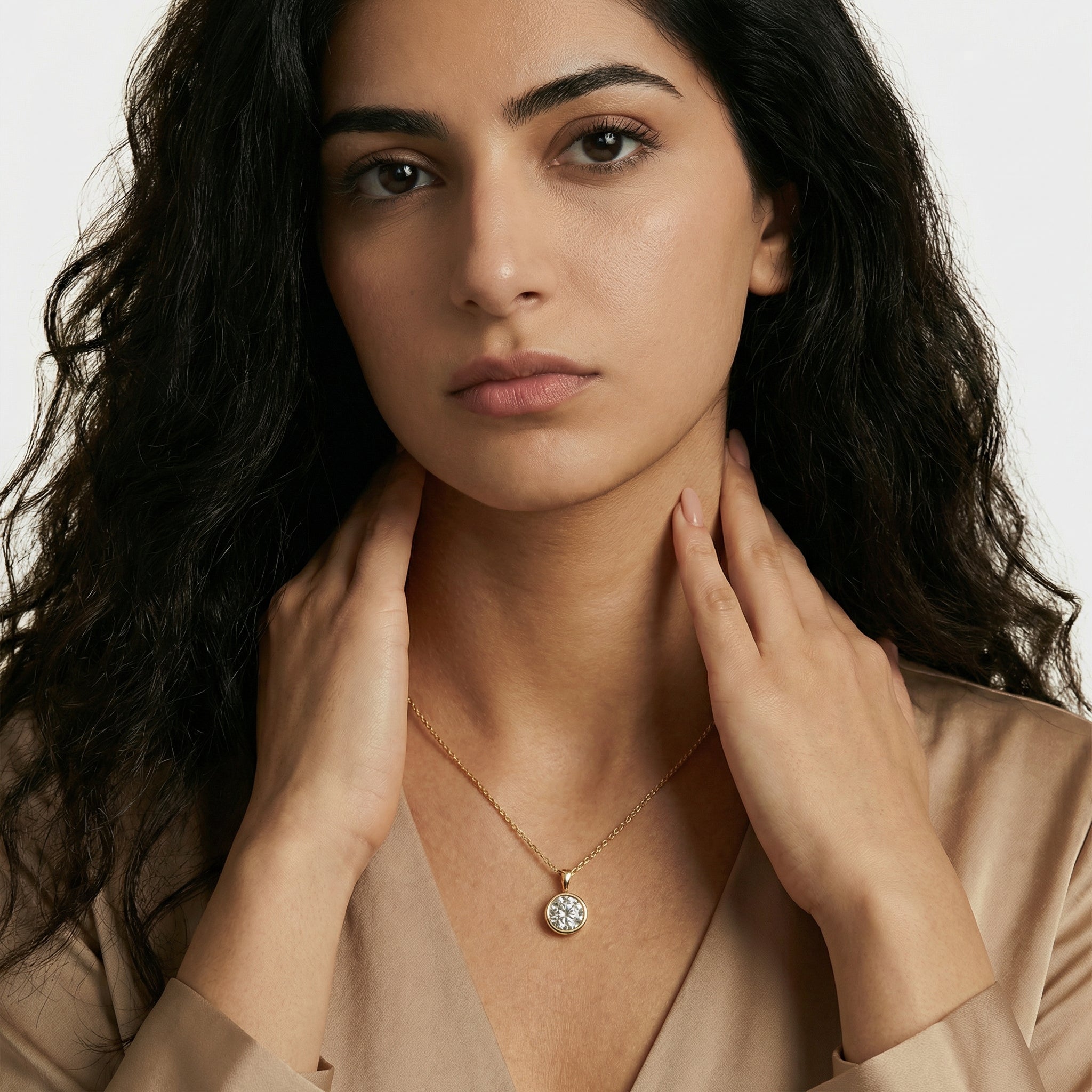 Rihana Moissanite Necklace