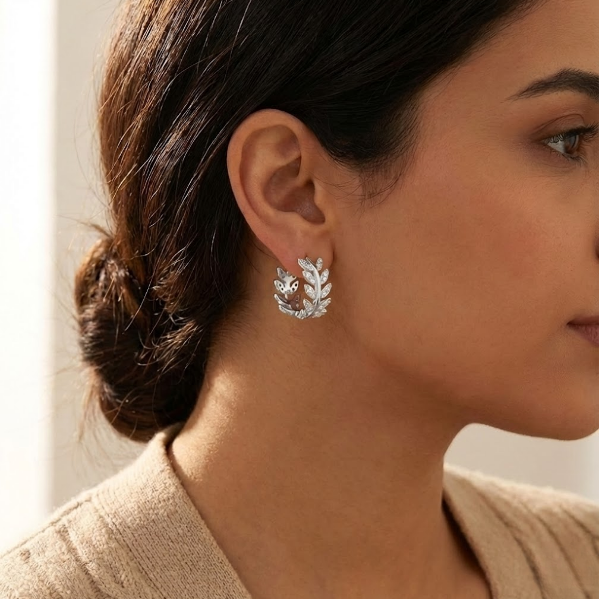 Nouraia Moissanite Earrings