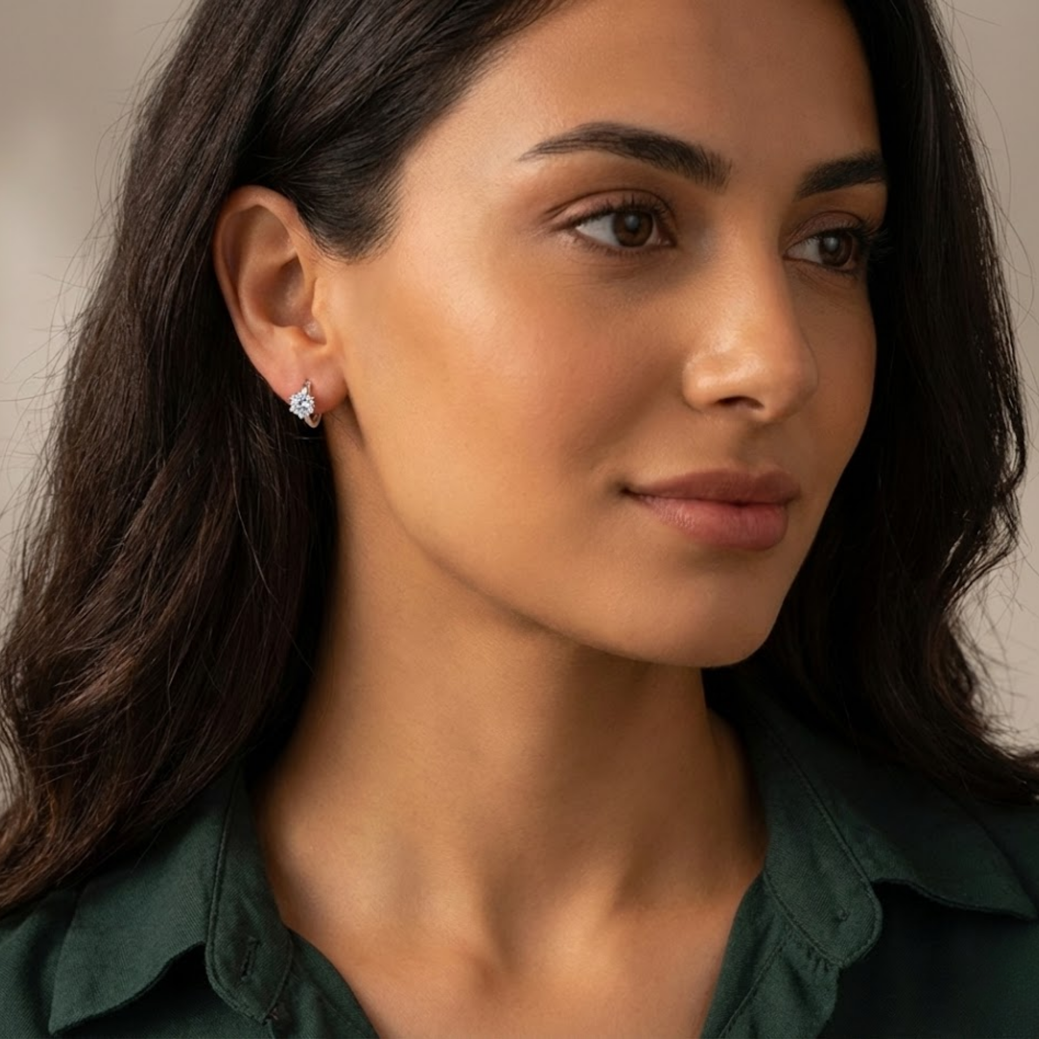 Ranya Moissanite Earrings