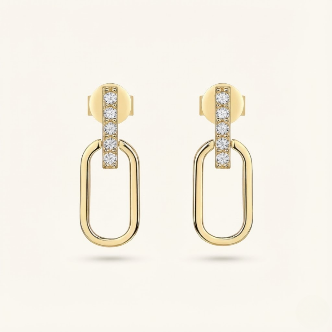 Samira Moissanite Earrings