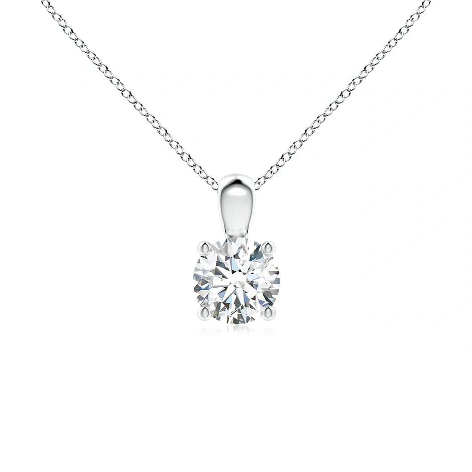 1CT قلادة سوليتير