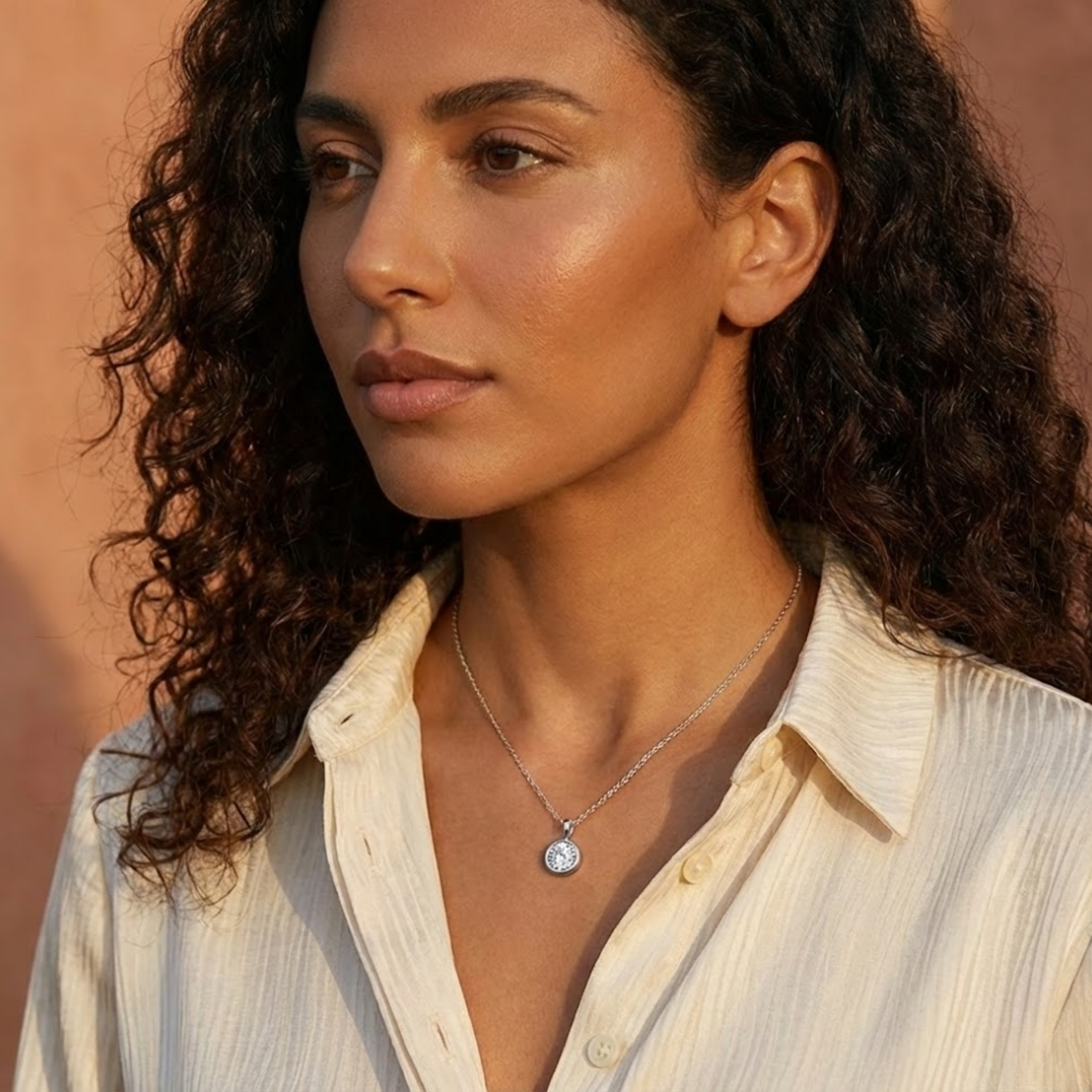 Rihana Moissanite Necklace