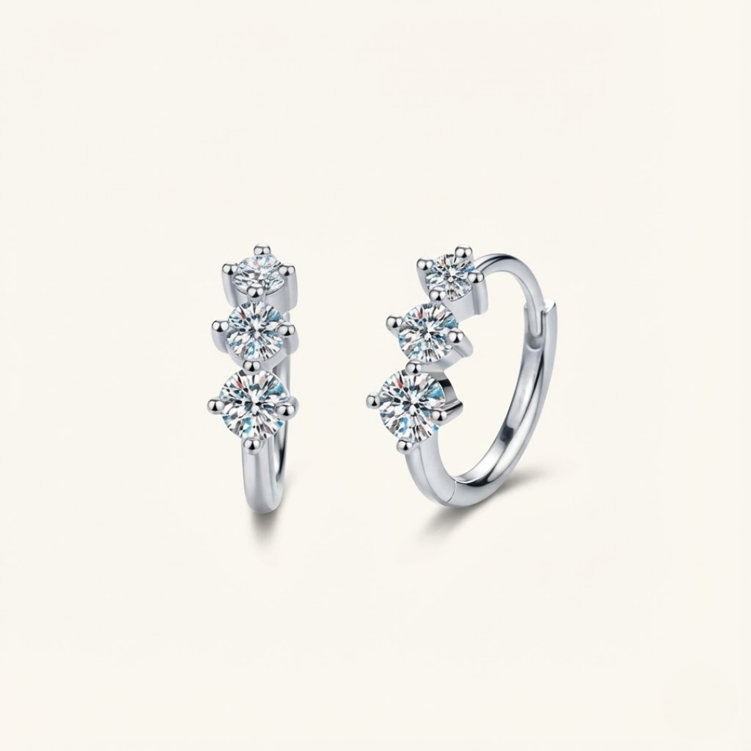 Ruba Moissanite Earrings