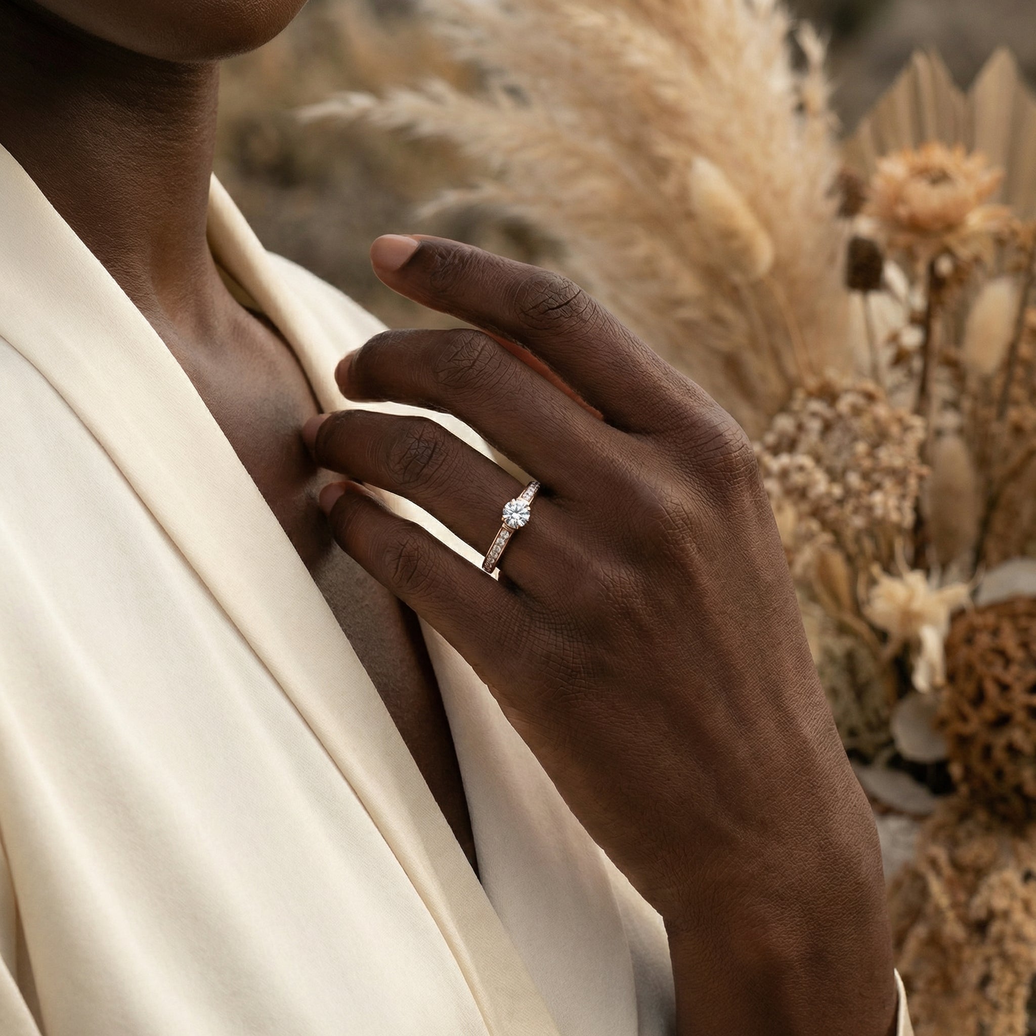 Najla Moissanite Ring