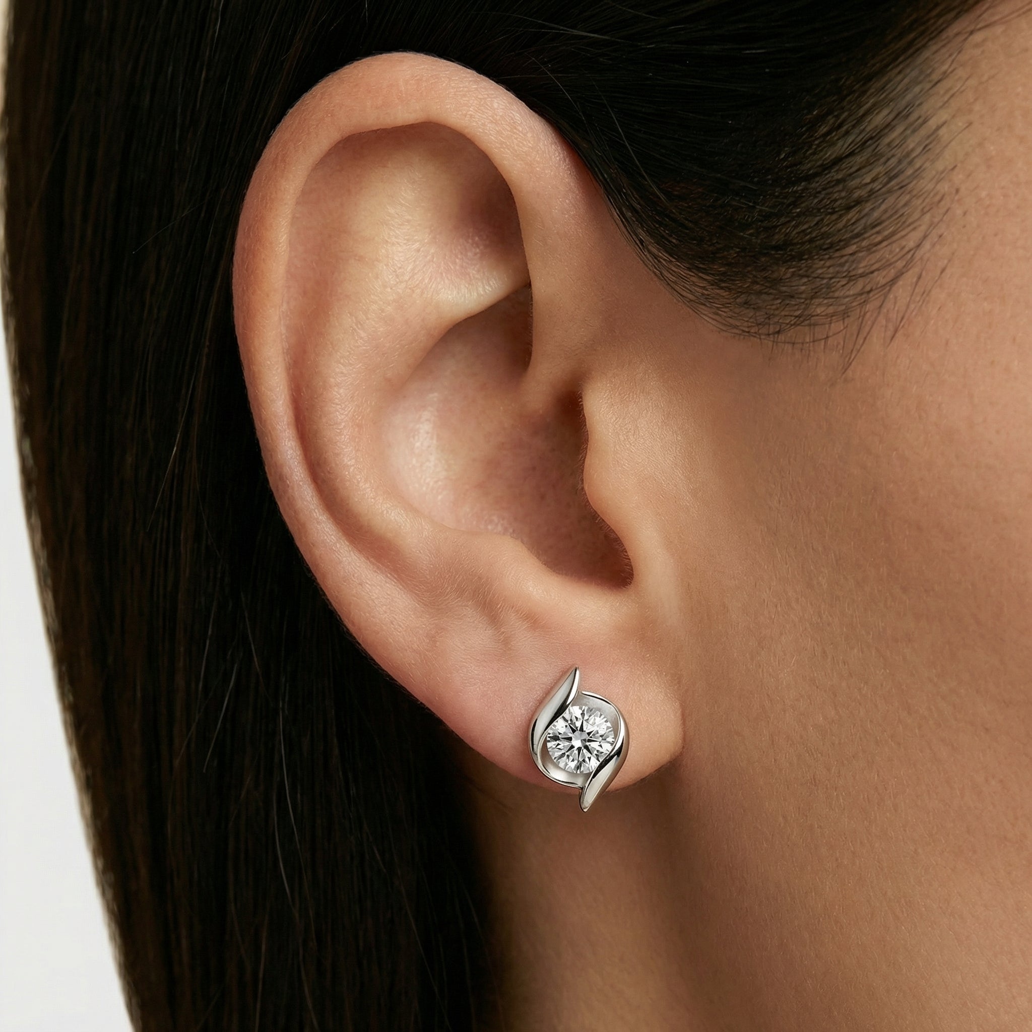 Asma Moissanite Earrings