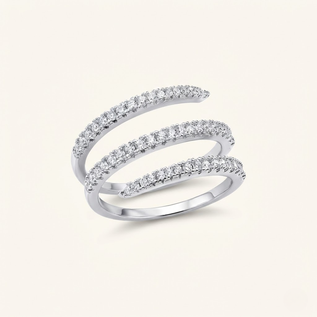 Fatin Moissanite Ring