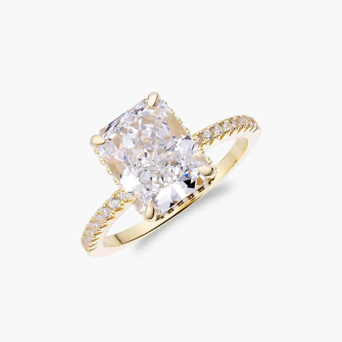 Diana Moissanite Ring