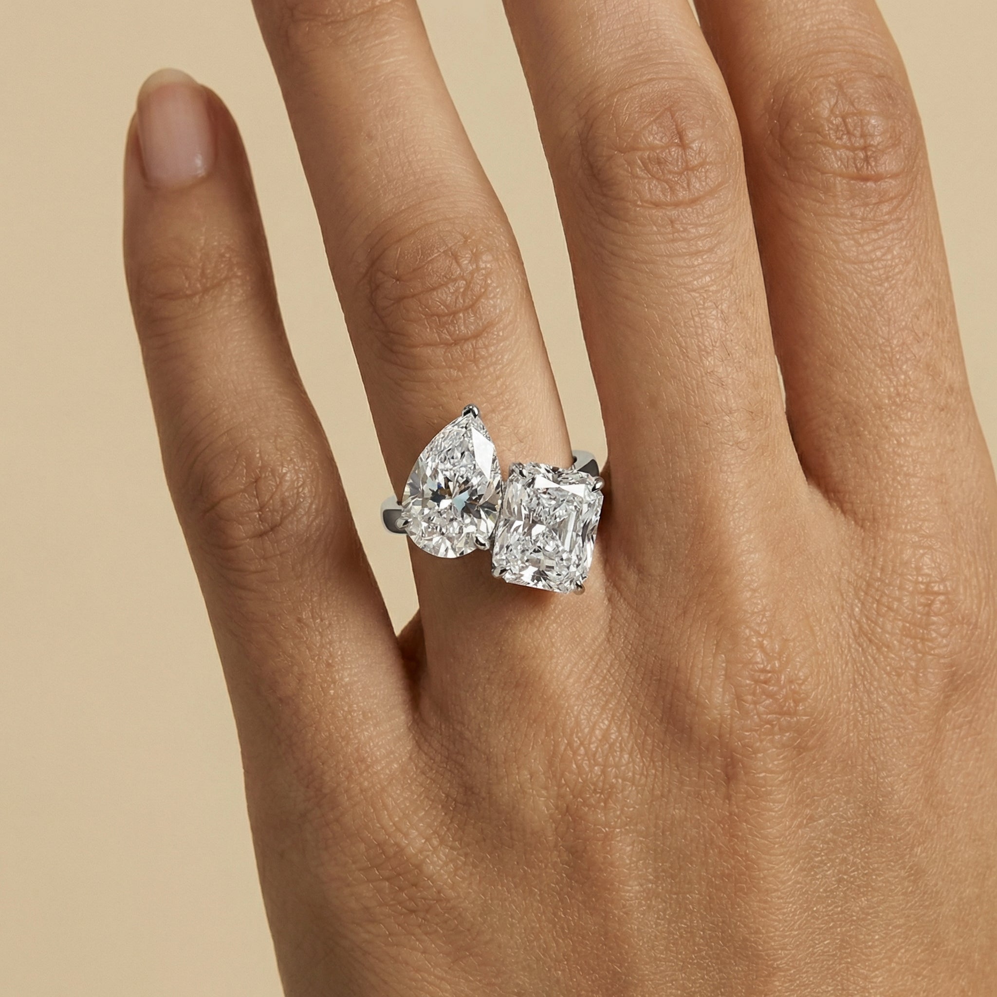 Yasira Moissanite Ring