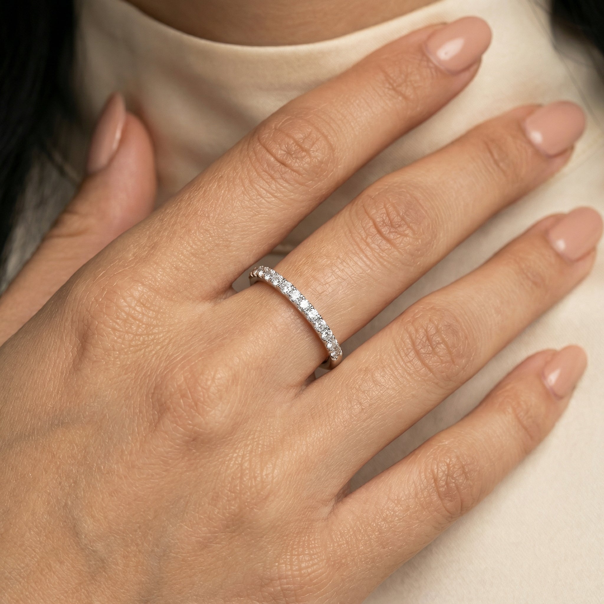 Sana Moissanite Ring