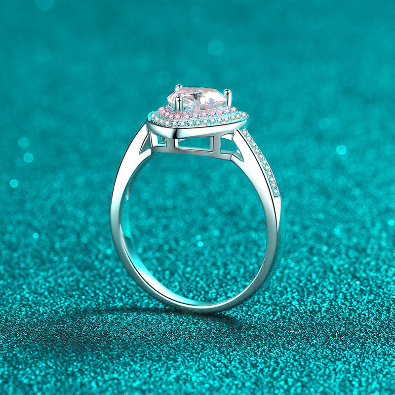 Aaliyah Moissanite Ring
