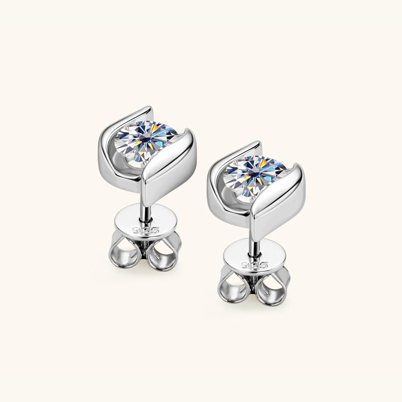 Asma Moissanite Earrings