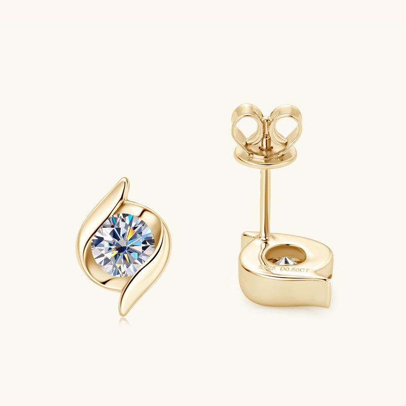 Asma Moissanite Earrings