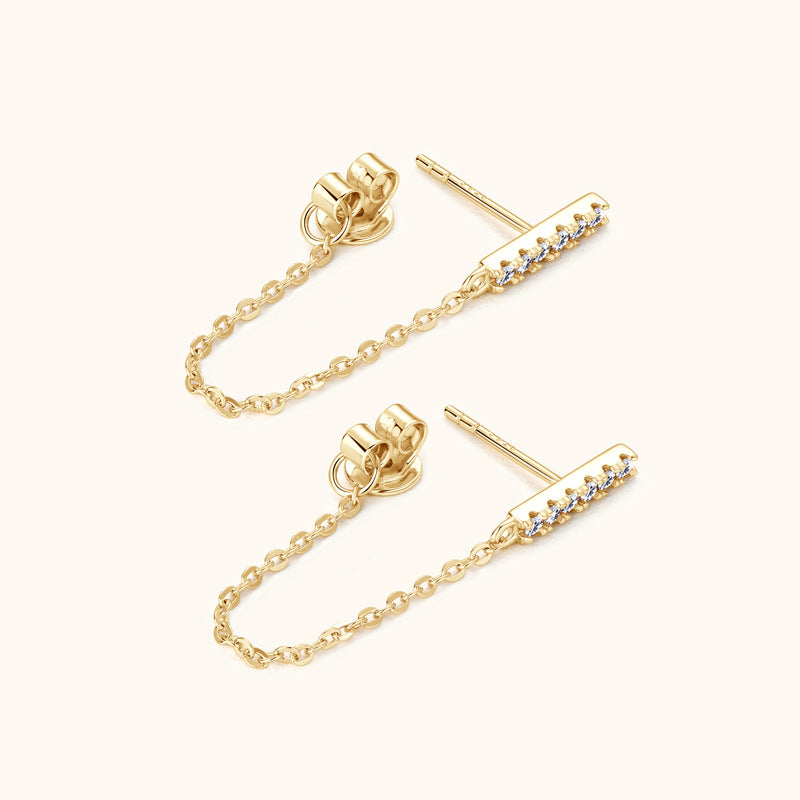 Sakeena Moissanite Earrings