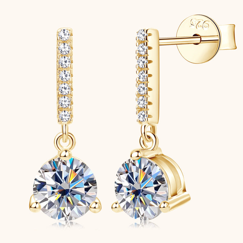 Kanza Moissanite Earrings