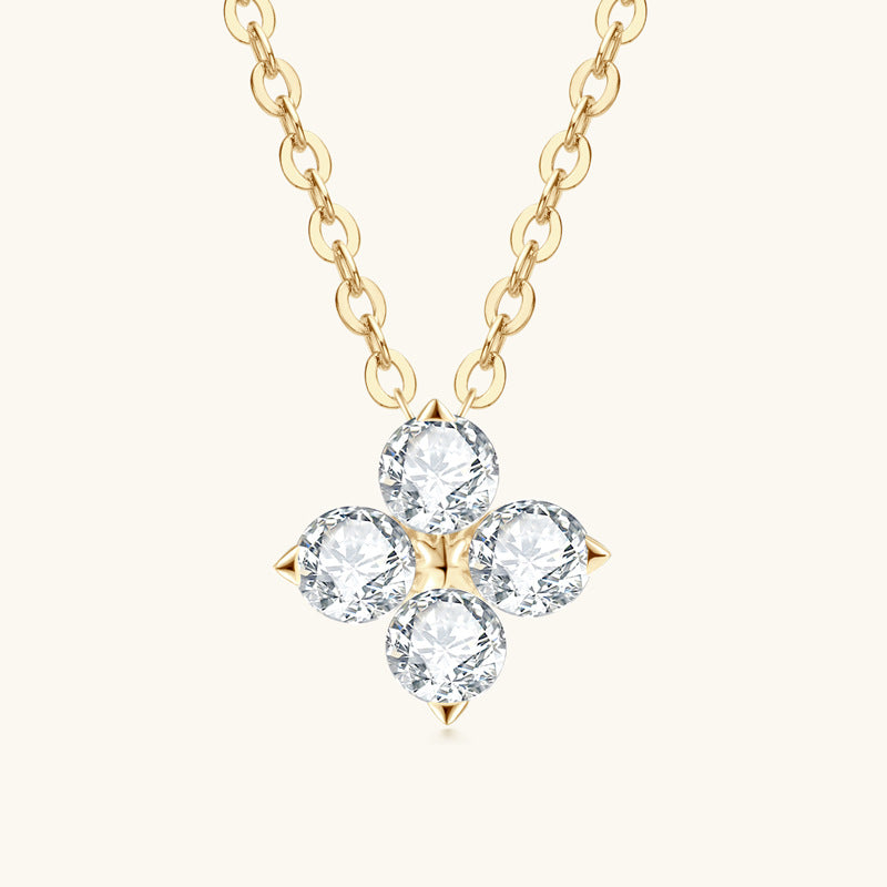 Fariha Moissanite Necklace