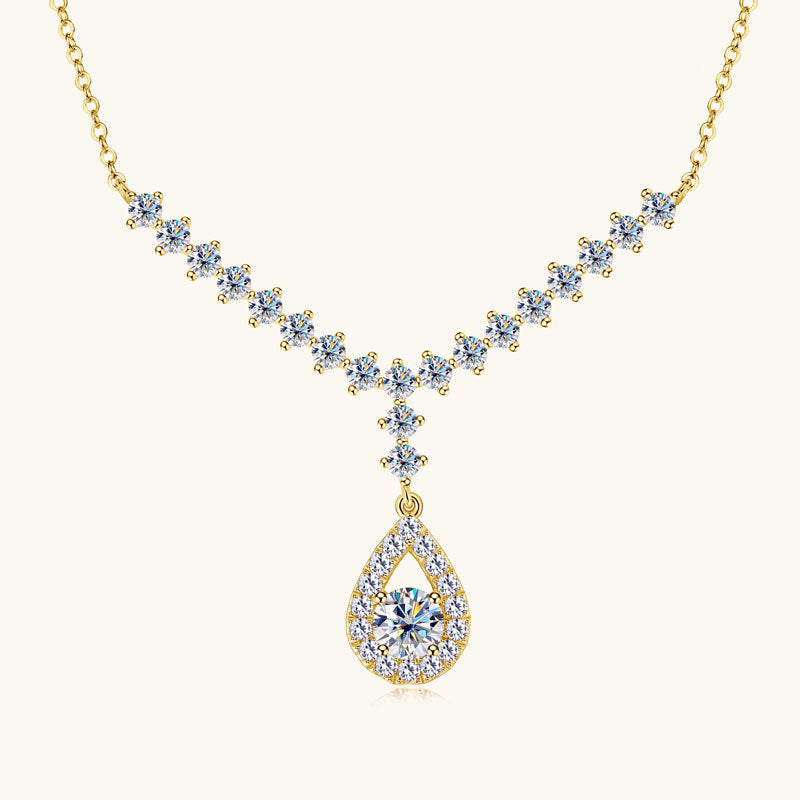 Azrina Moissanite Necklace