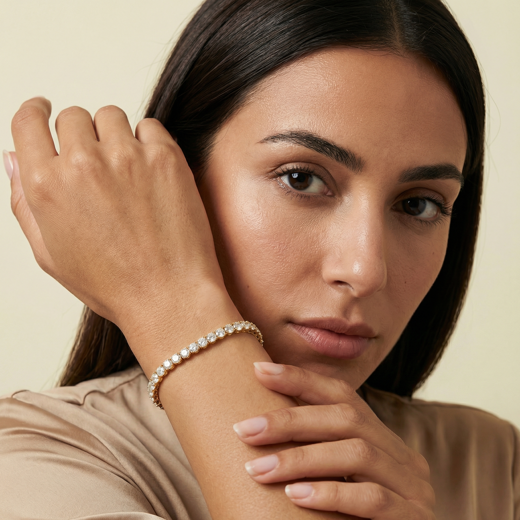 Moissanite Tennis Bracelet - 4mm