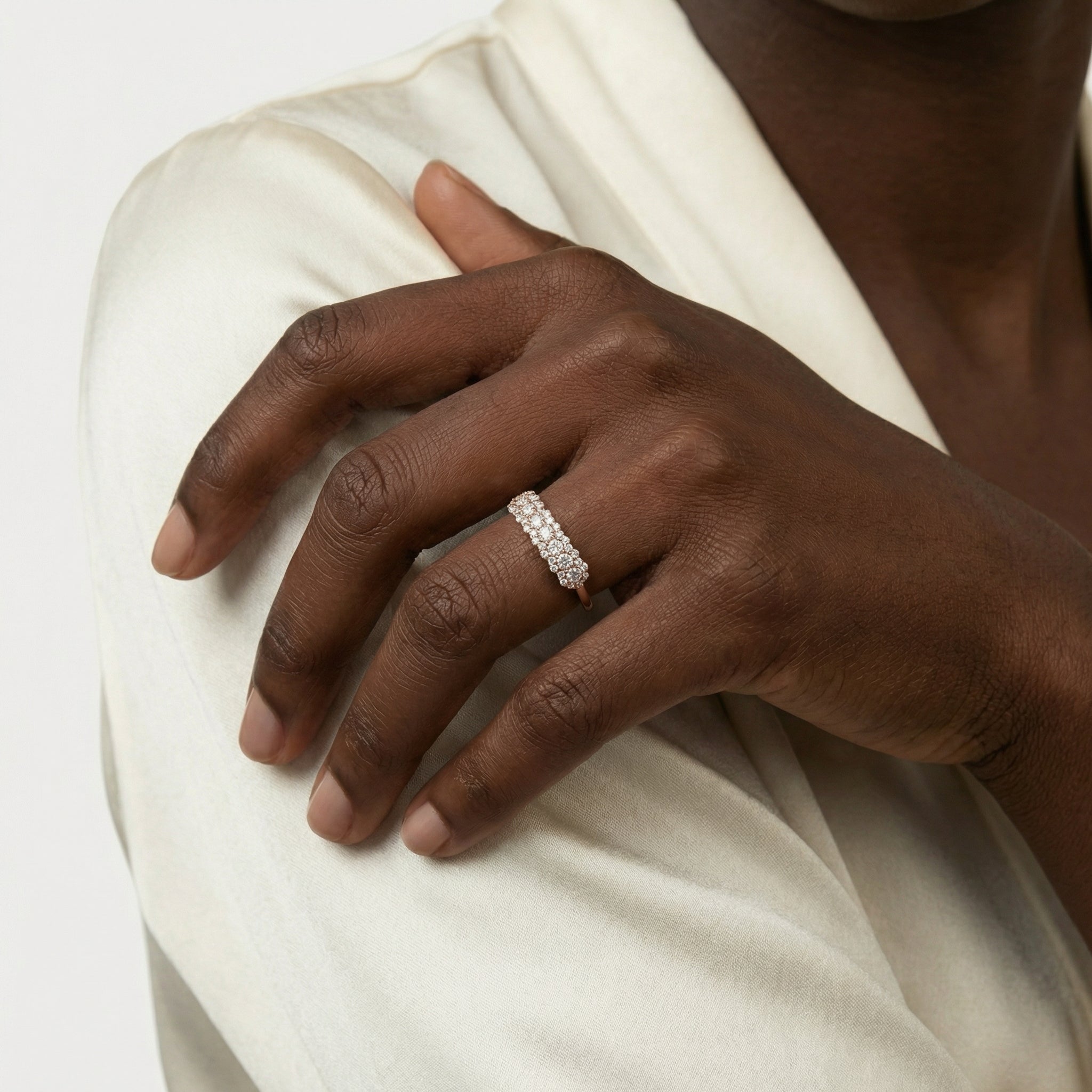 Safa Moissanite Ring