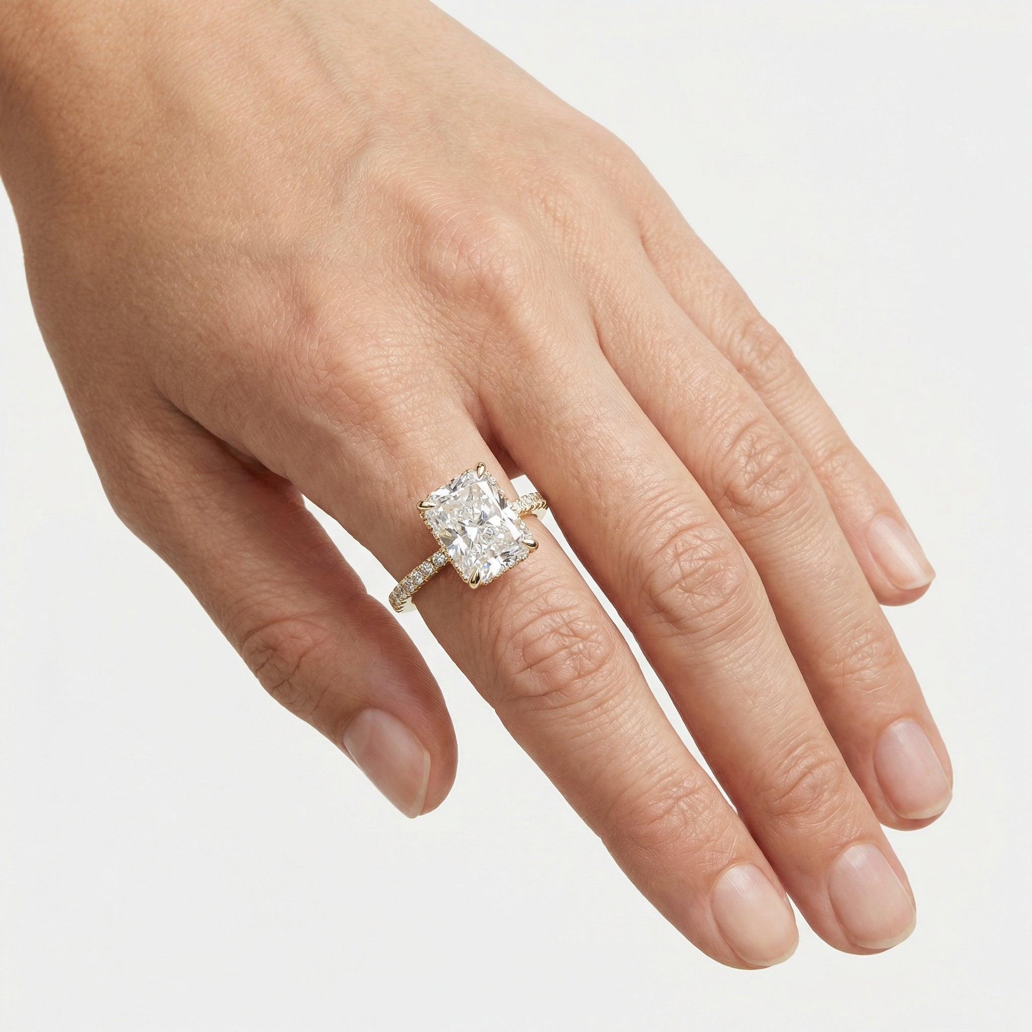 Diana Moissanite Ring
