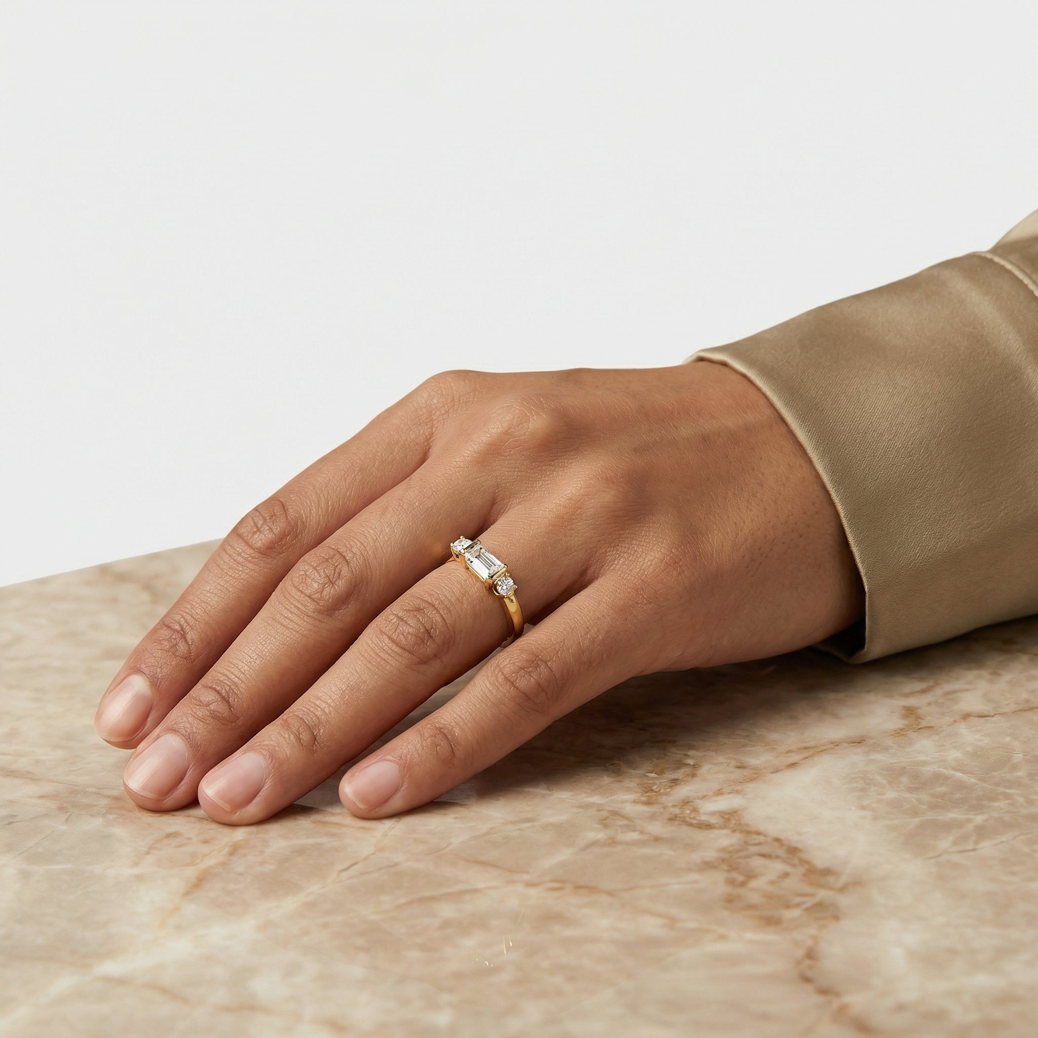 Hala Moissanite Ring