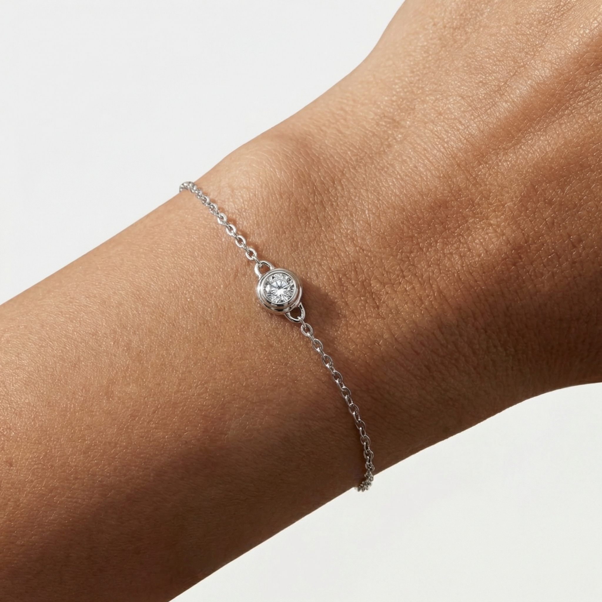Shamsa Moissanite Bracelet