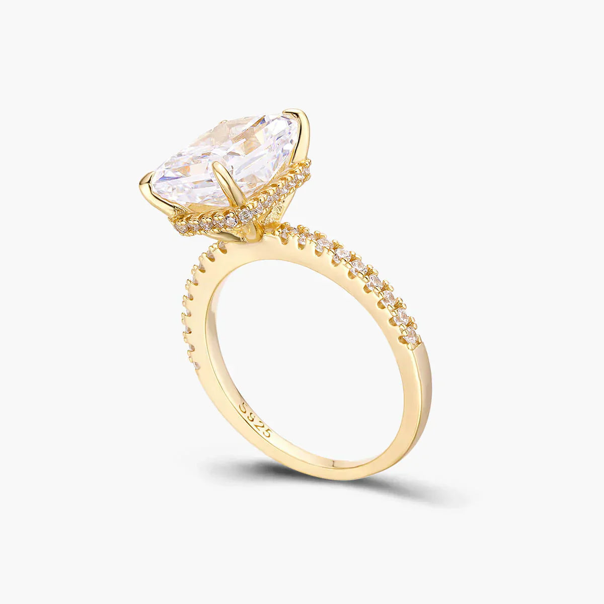 Diana Moissanite Ring