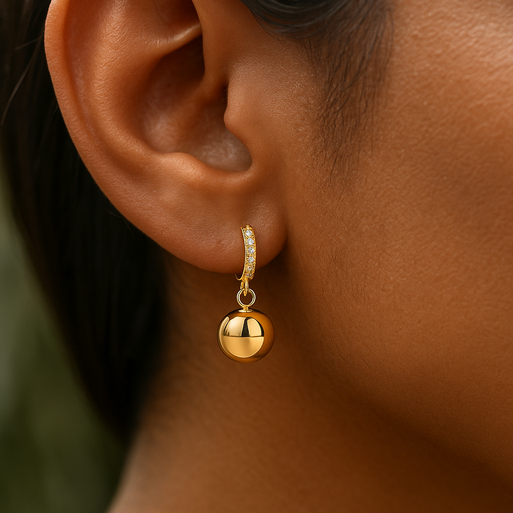 Zaina Moissanite Earrings