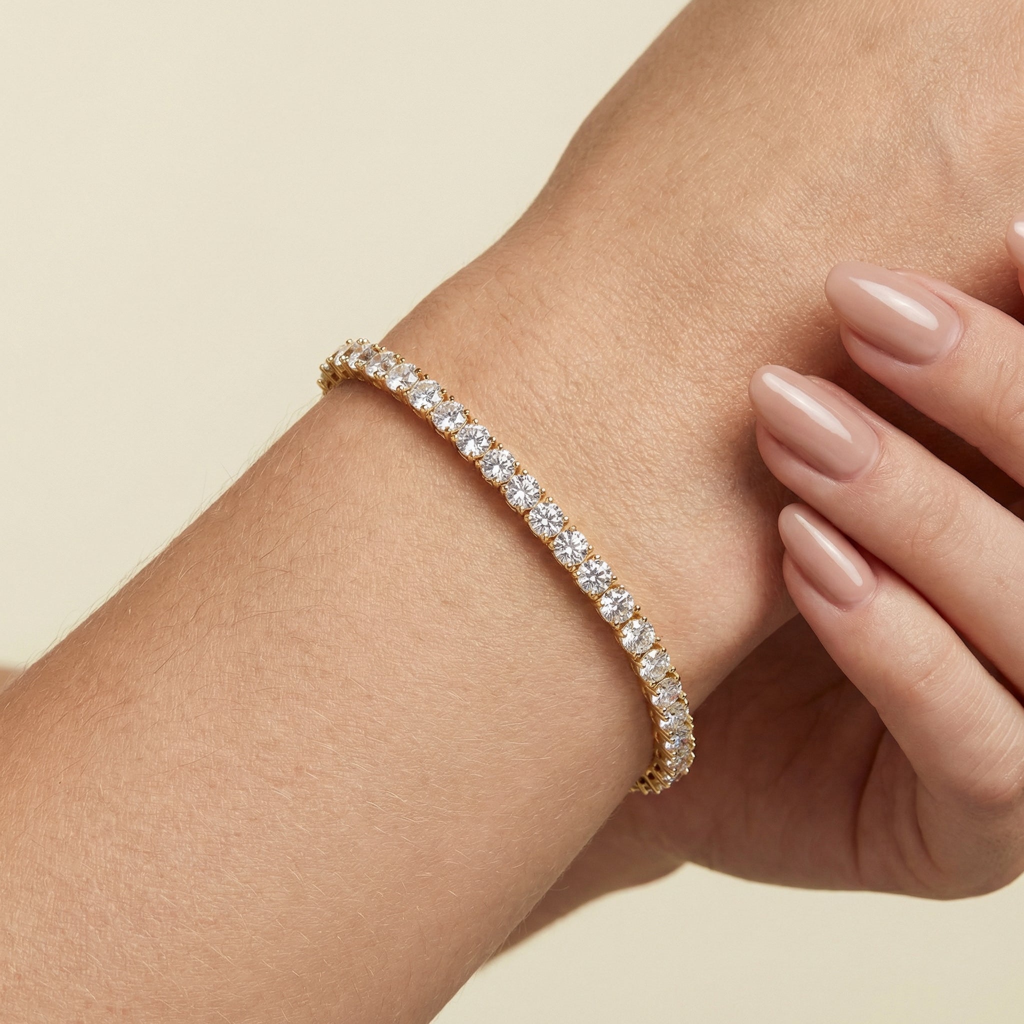 Moissanite Tennis Bracelet - 3mm