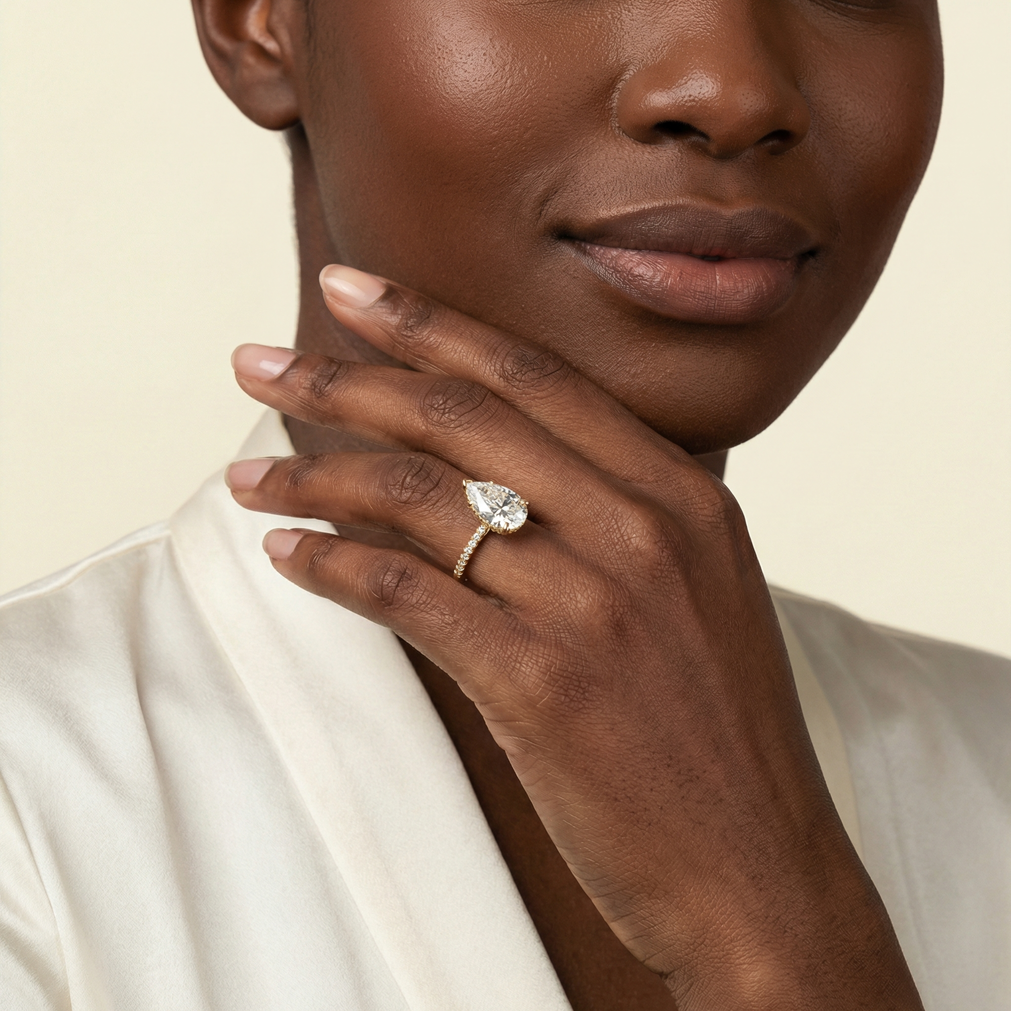 Eden Moissanite Ring