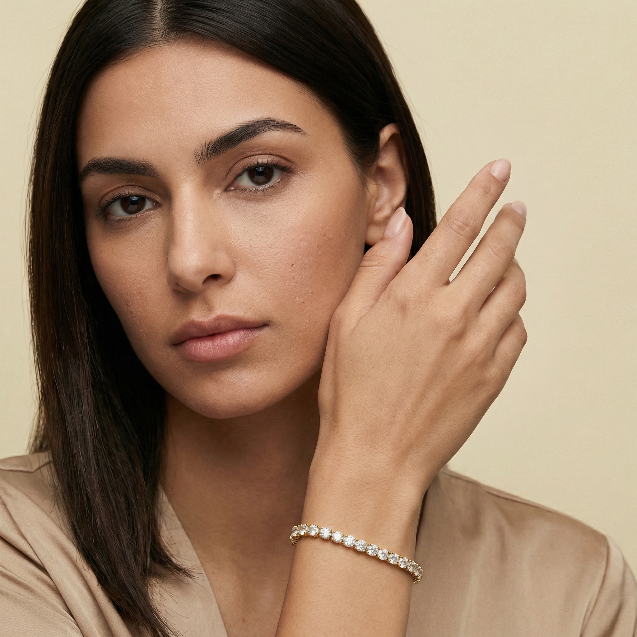 Moissanite Tennis Bracelet - 4mm